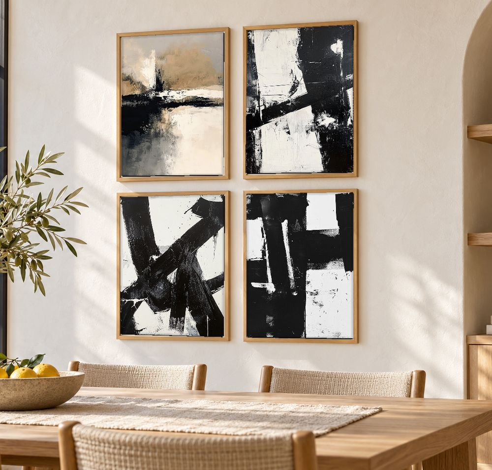 Set de cuadros decorativos que combinan