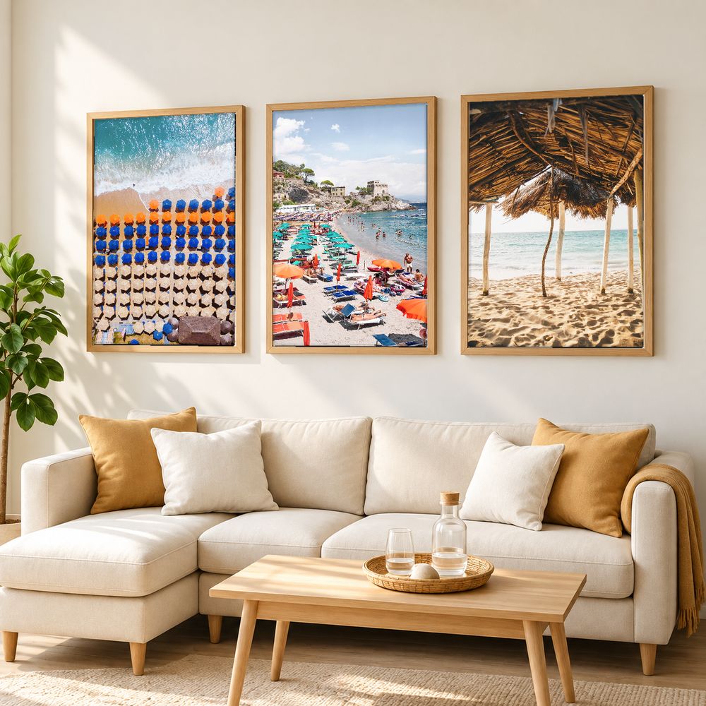 Set de cuadros decorativos que combinan