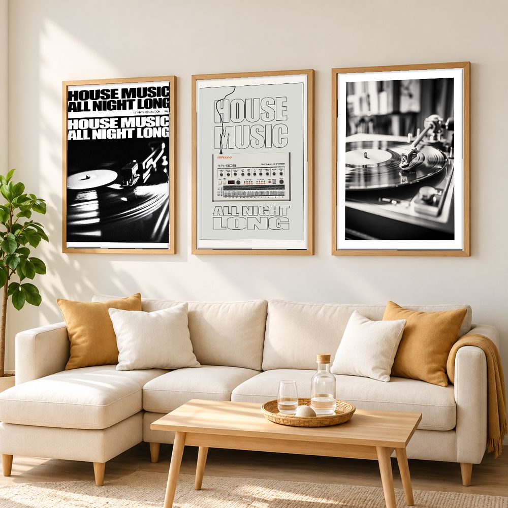 Set de cuadros decorativos que combinan