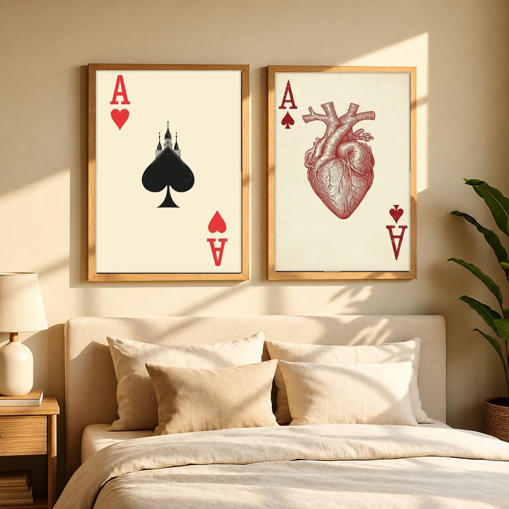 Set de cuadros decorativos que combinan