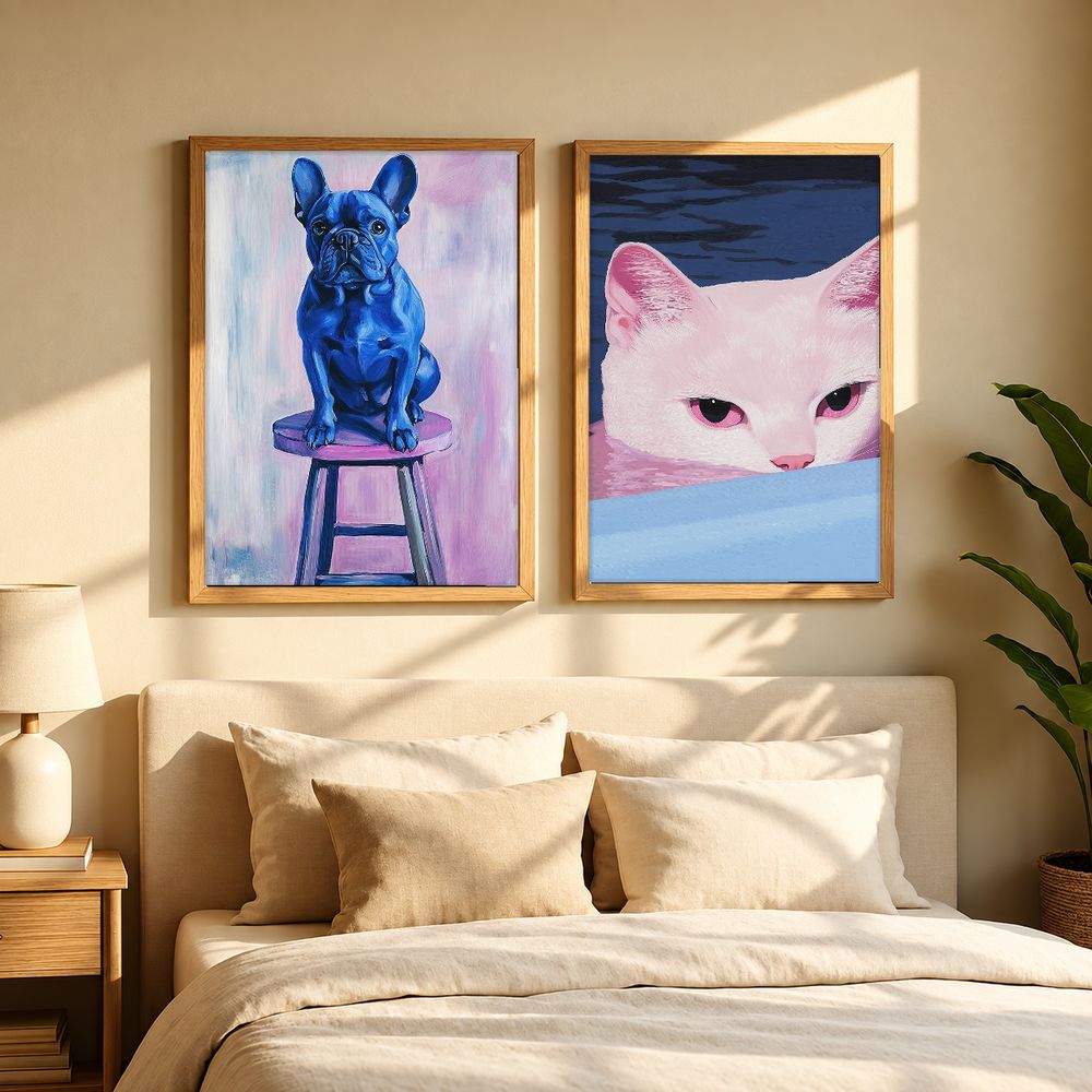 Set de cuadros decorativos que combinan