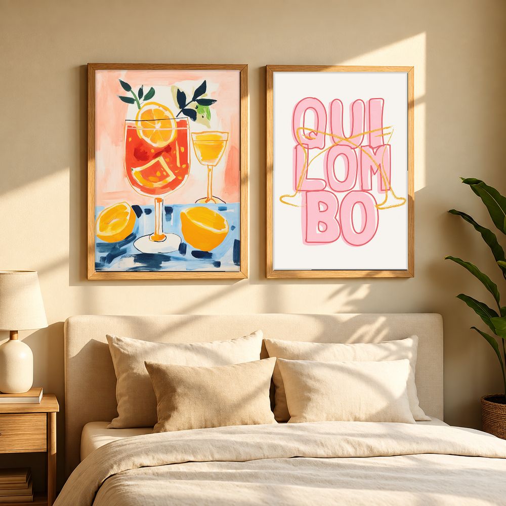 Set de cuadros decorativos que combinan