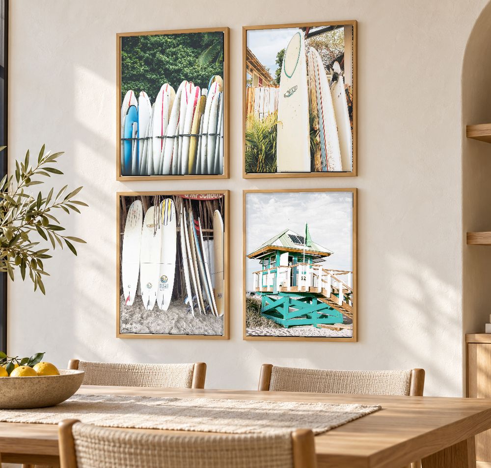 Set de cuadros decorativos que combinan