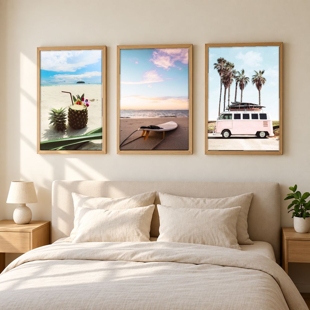 Set de cuadros decorativos que combinan