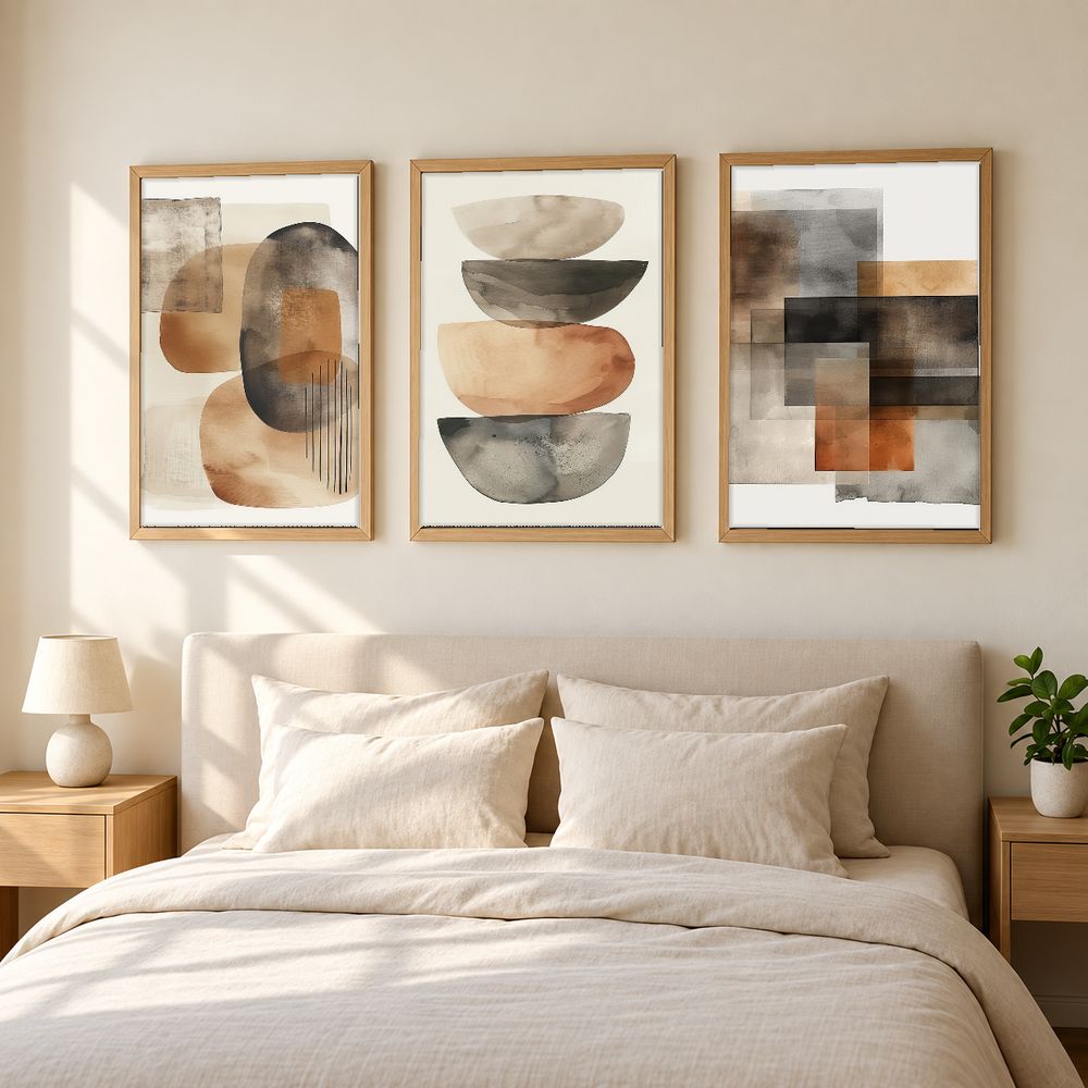 Set de cuadros decorativos que combinan