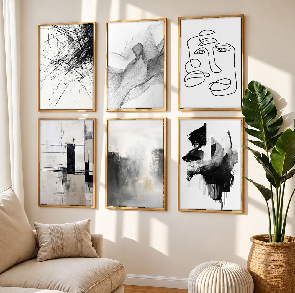 Set de cuadros decorativos que combinan