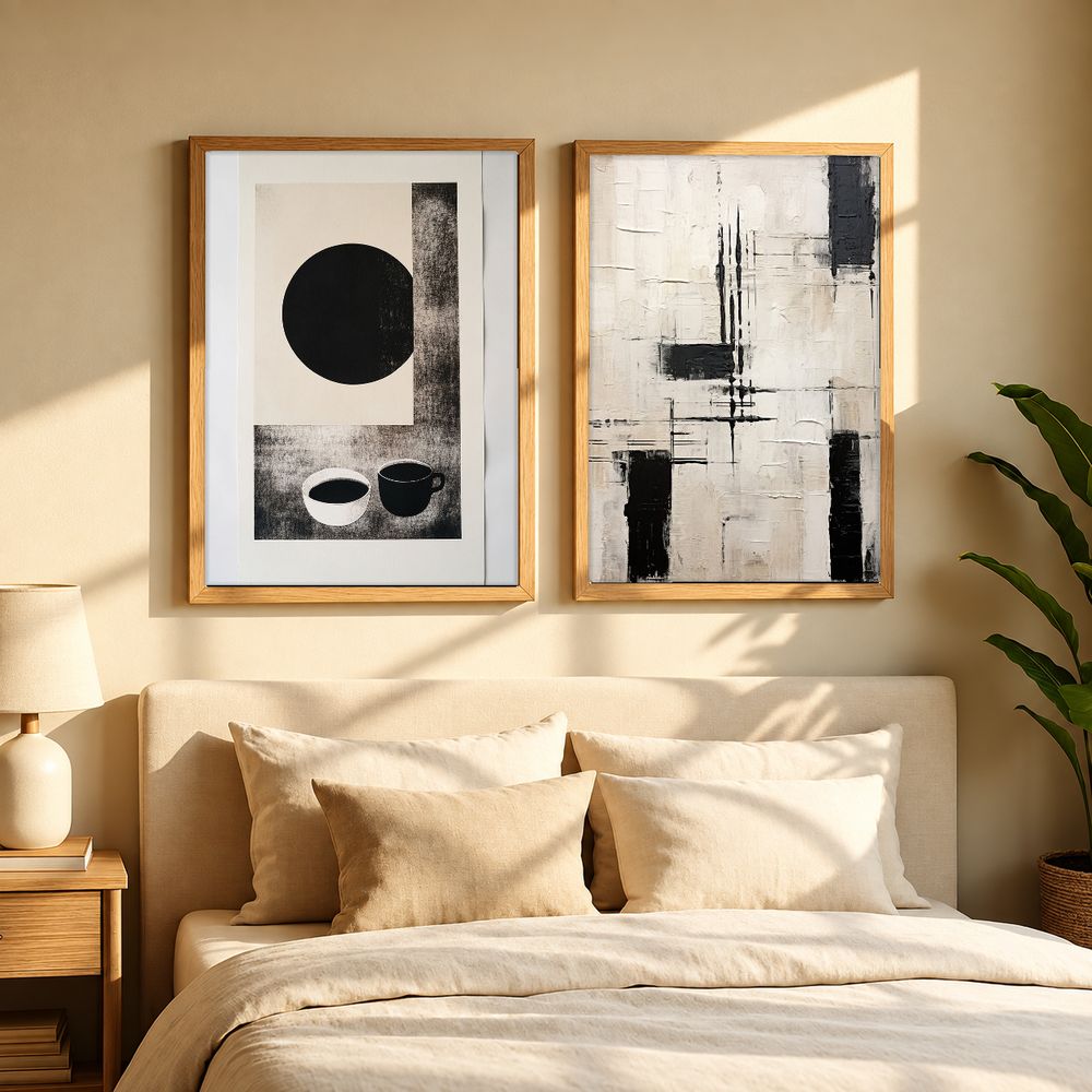 Set de cuadros decorativos que combinan