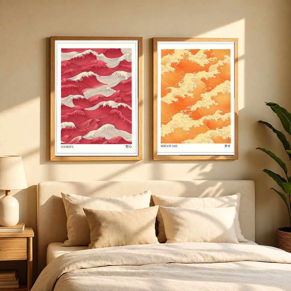 Set de cuadros decorativos que combinan