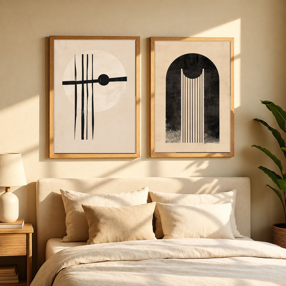 Set de cuadros decorativos que combinan