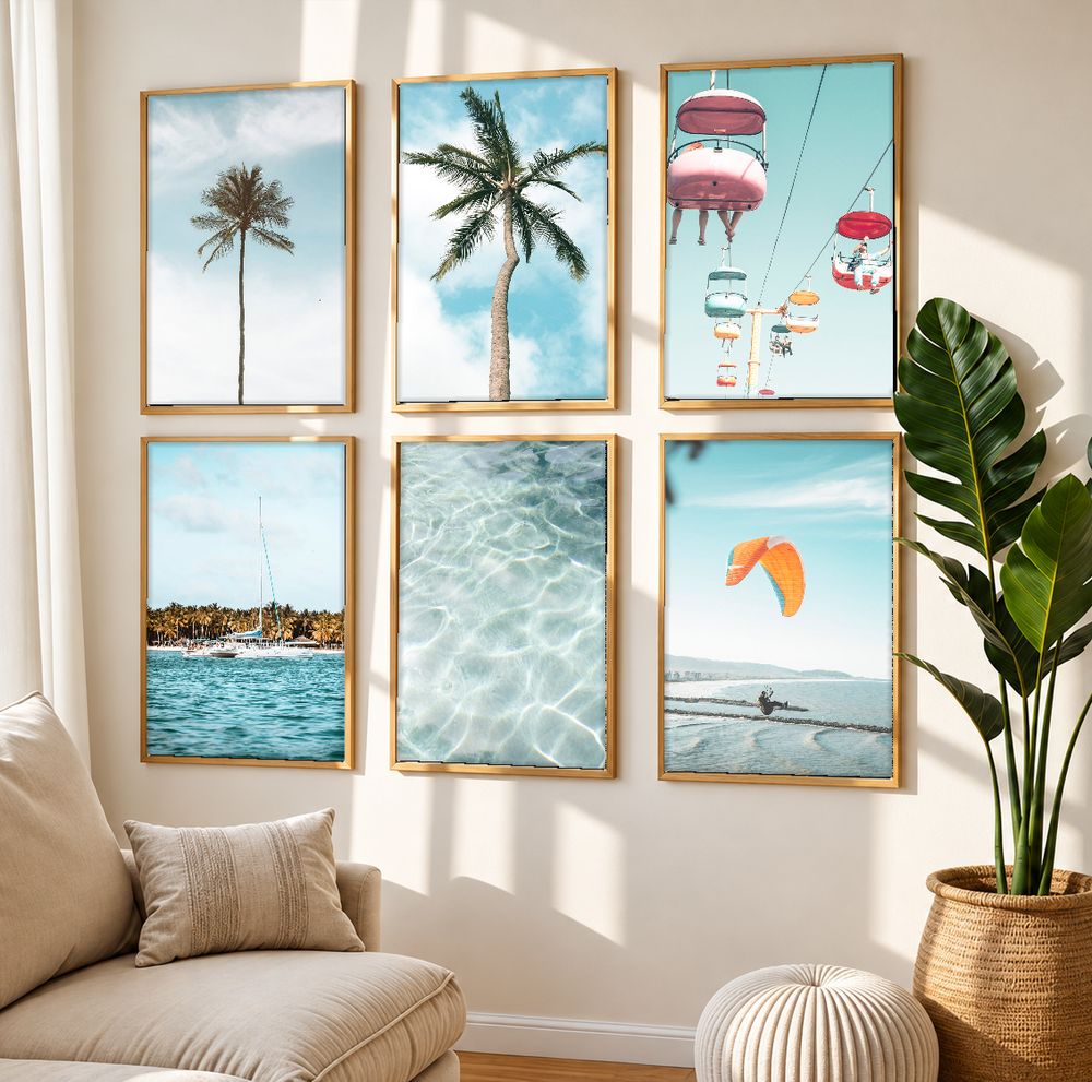 Set de cuadros decorativos que combinan