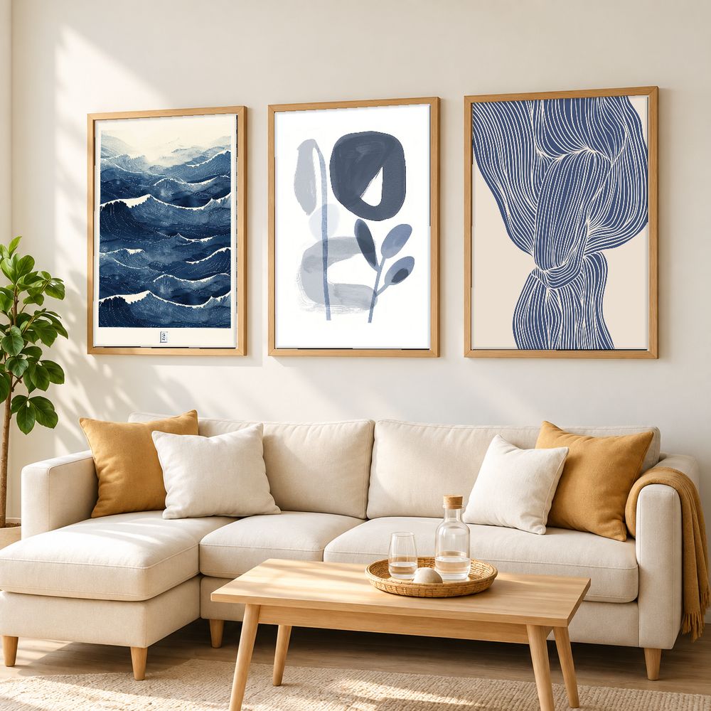 Set de cuadros decorativos que combinan
