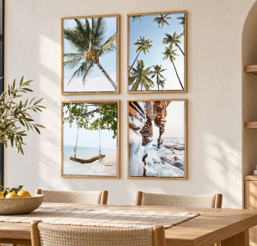 Set de cuadros decorativos que combinan