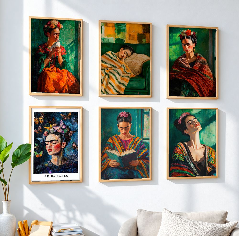 Set de cuadros decorativos que combinan