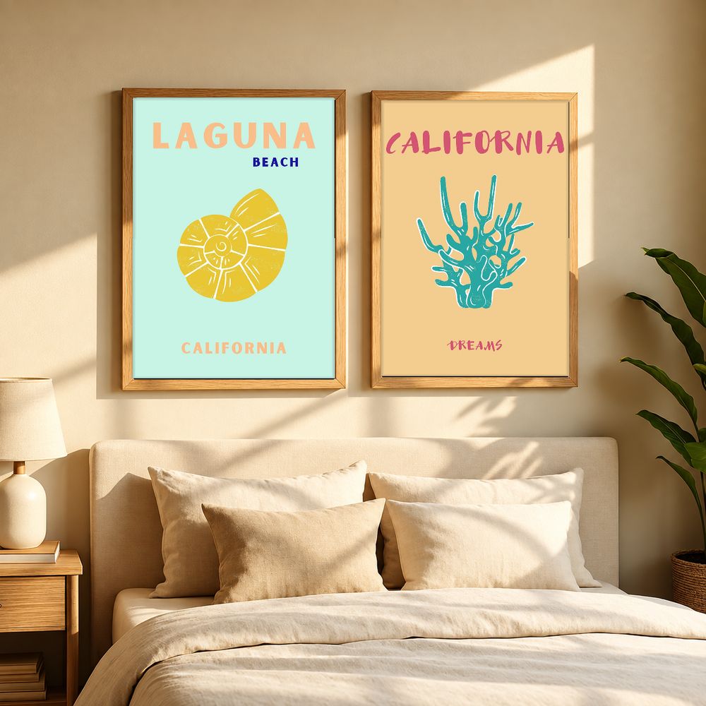 Set de cuadros decorativos que combinan