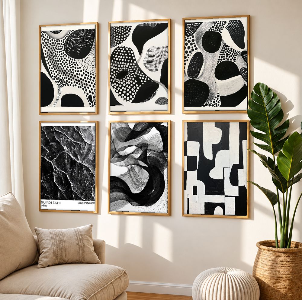 Set de cuadros decorativos que combinan