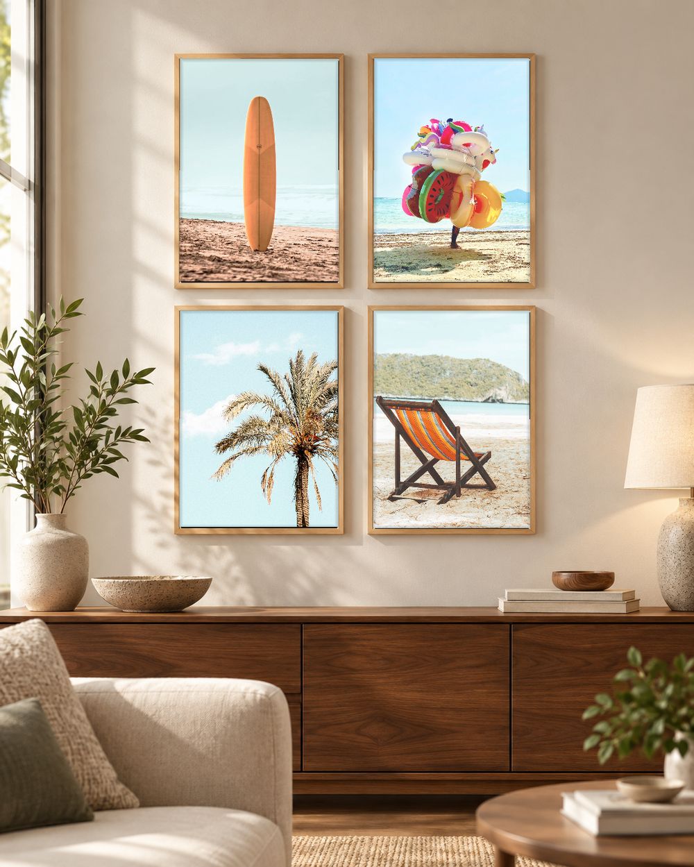Set de cuadros decorativos que combinan