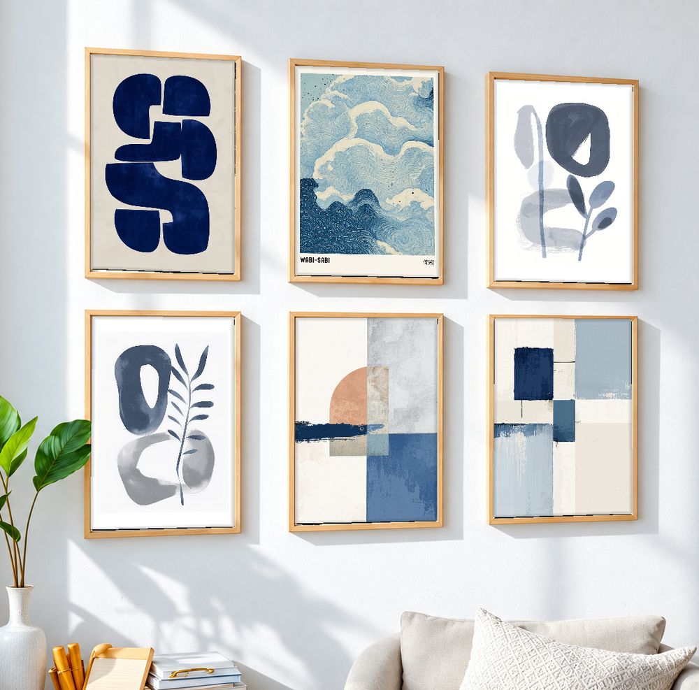 Set de cuadros decorativos que combinan