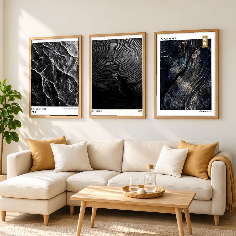 Set de cuadros decorativos que combinan