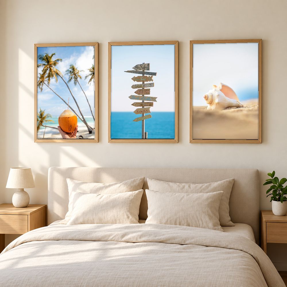Set de cuadros decorativos que combinan
