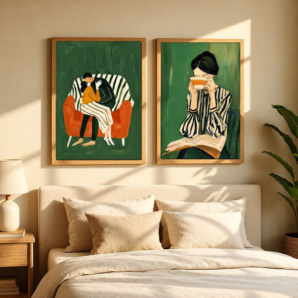 Set de cuadros decorativos que combinan