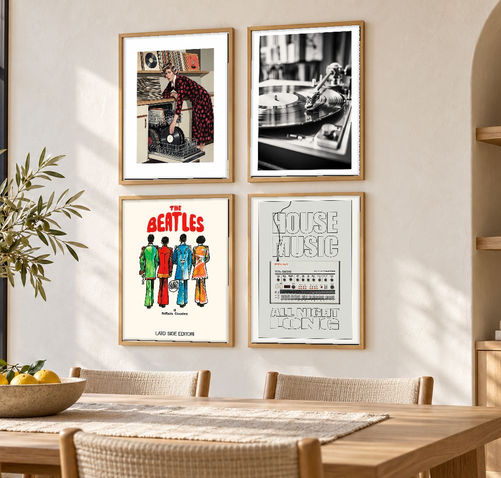 Set de cuadros decorativos que combinan