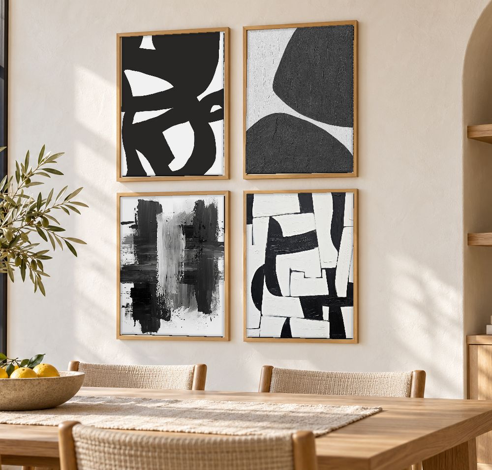 Set de cuadros decorativos que combinan