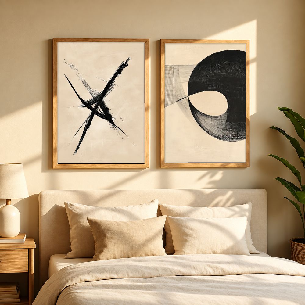 Set de cuadros decorativos que combinan