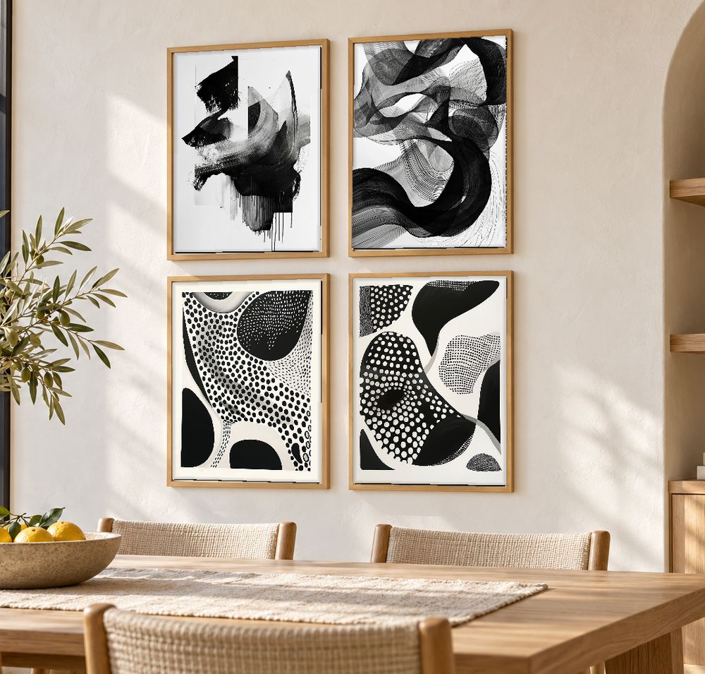 Set de cuadros decorativos que combinan