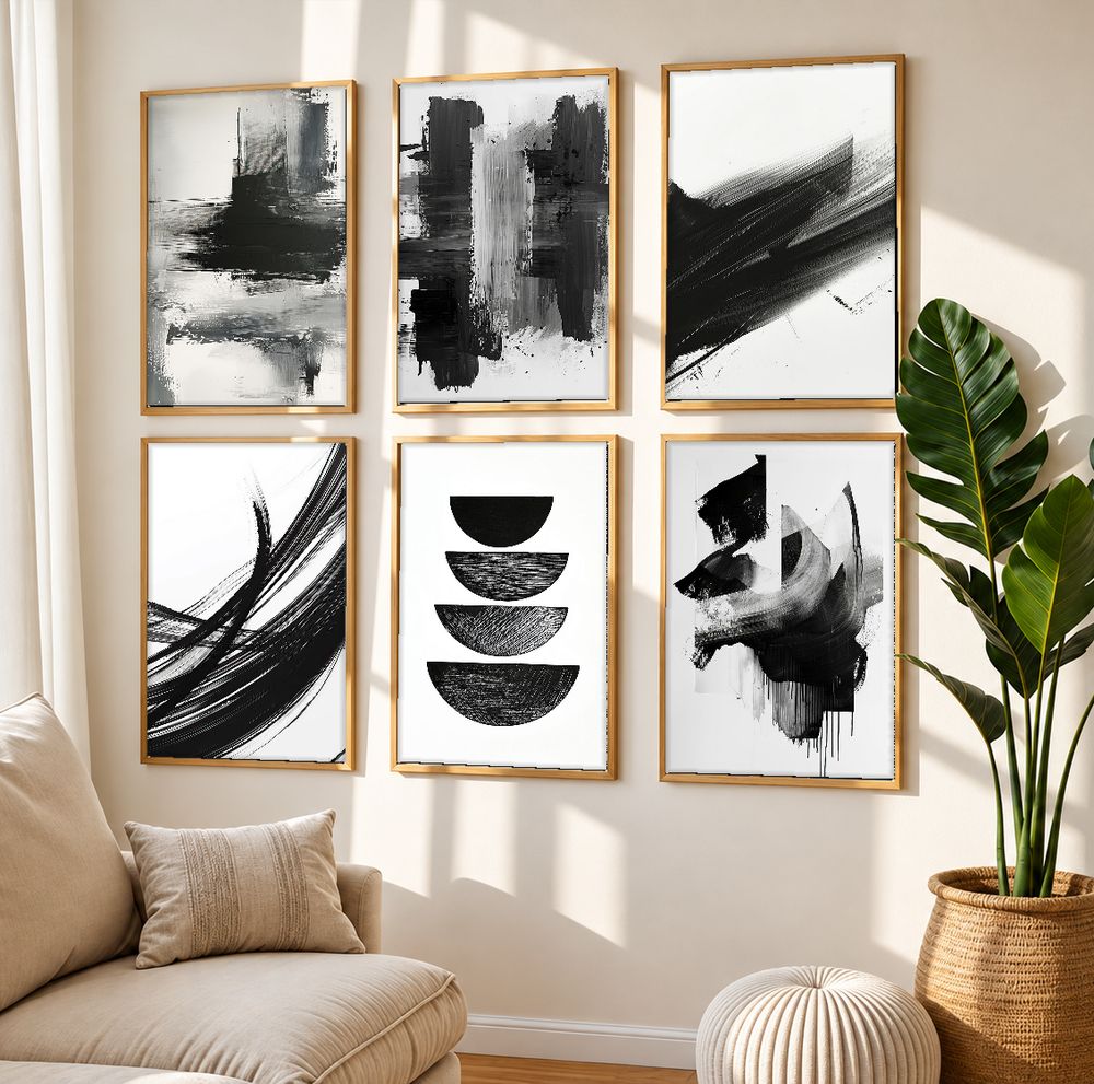 Set de cuadros decorativos que combinan