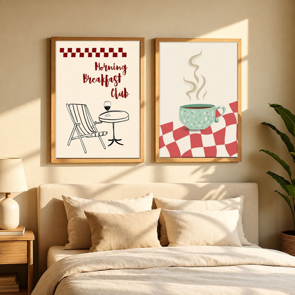 Set de cuadros decorativos que combinan