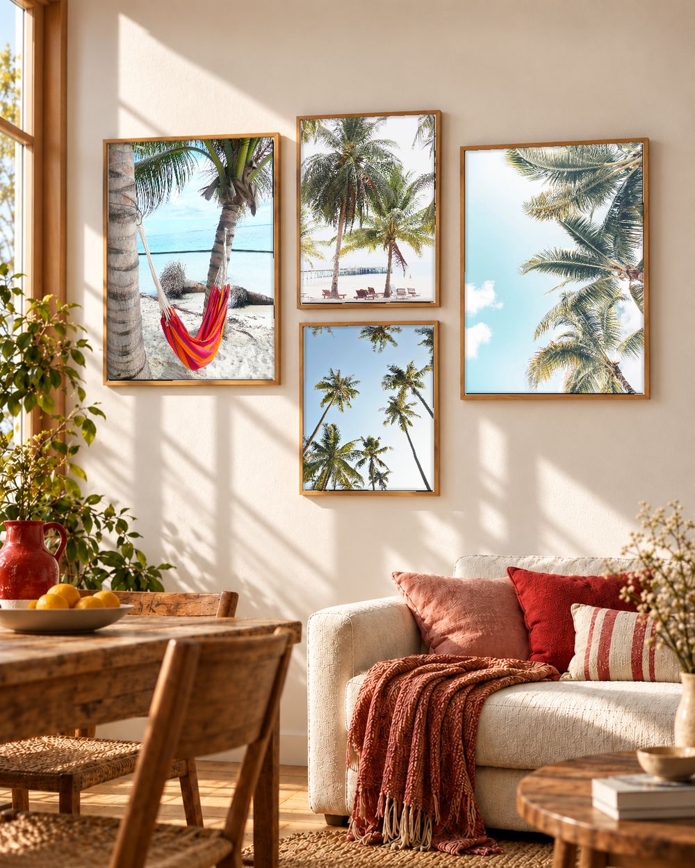 Set de cuadros decorativos que combinan