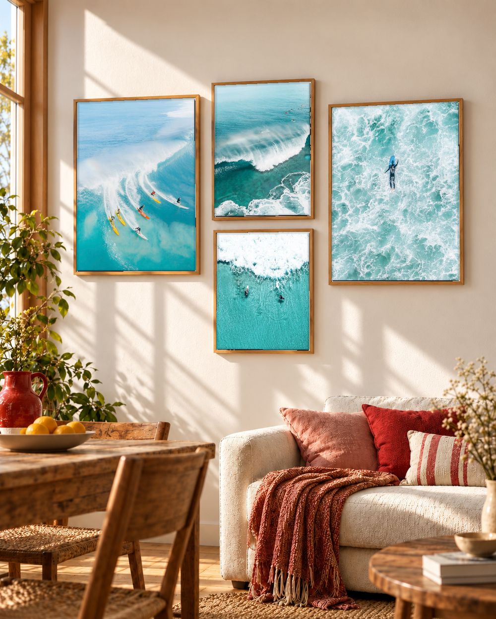 Set de cuadros decorativos que combinan