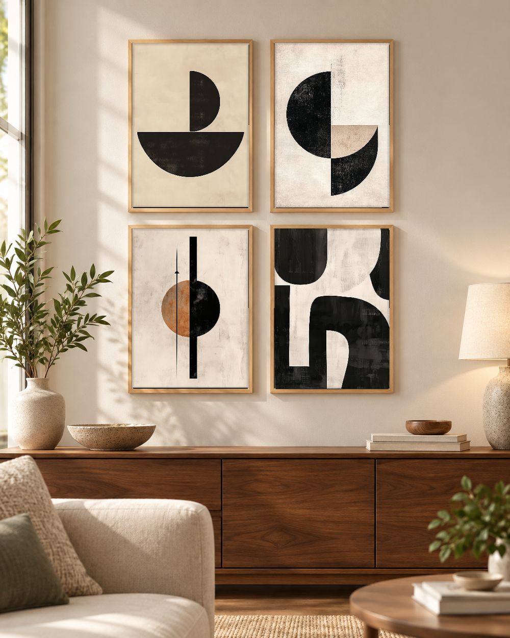Set de cuadros decorativos que combinan