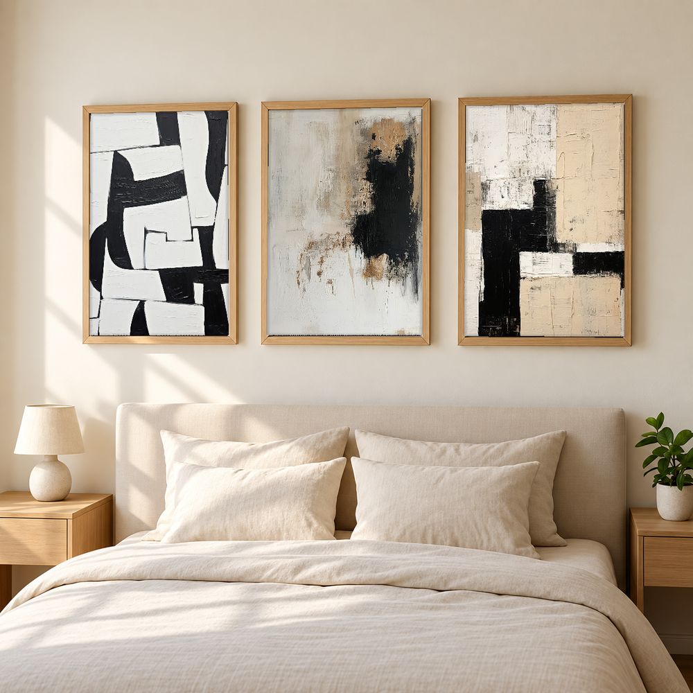 Set de cuadros decorativos que combinan