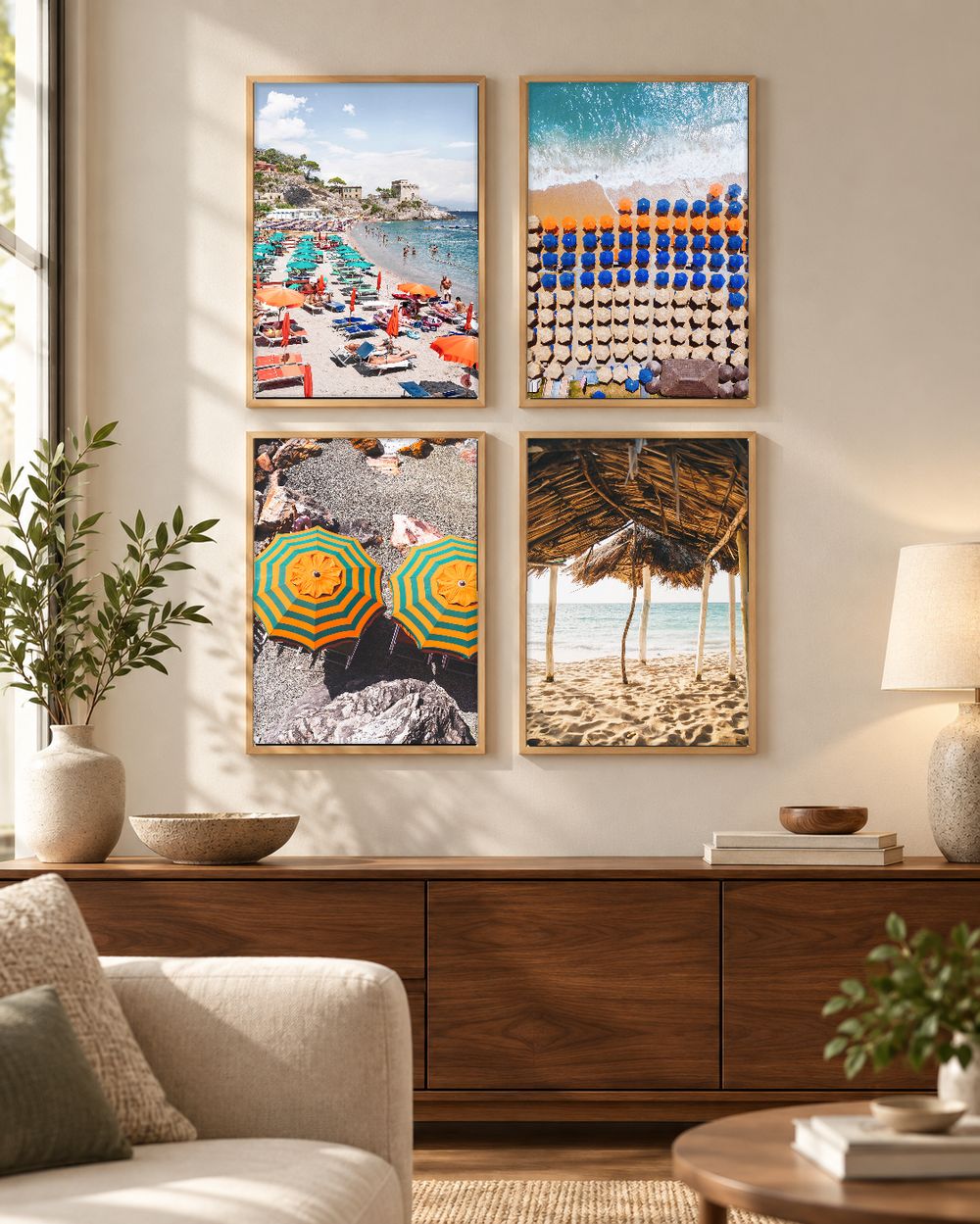 Set de cuadros decorativos que combinan