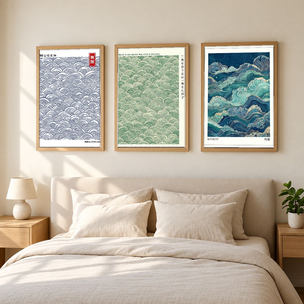 Set de cuadros decorativos que combinan
