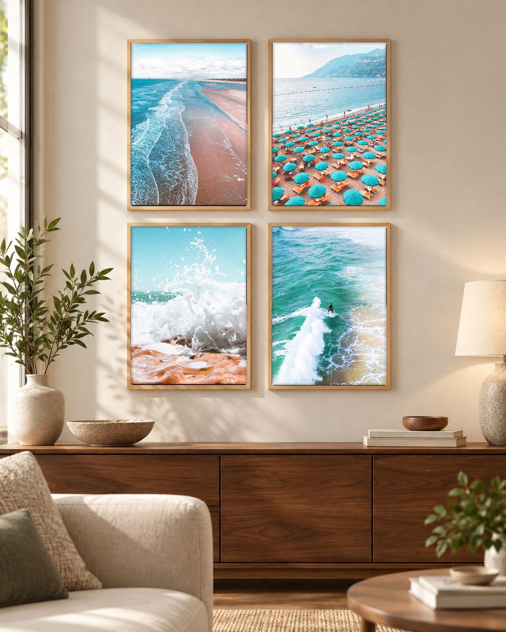 Set de cuadros decorativos que combinan