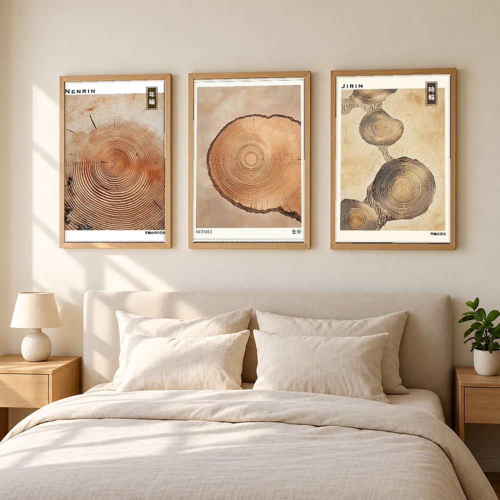 Set de cuadros decorativos que combinan