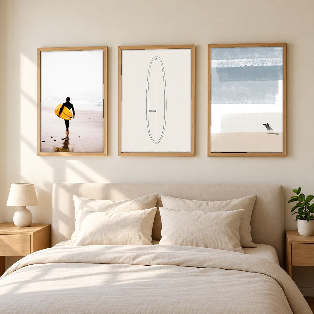 Set de cuadros decorativos que combinan