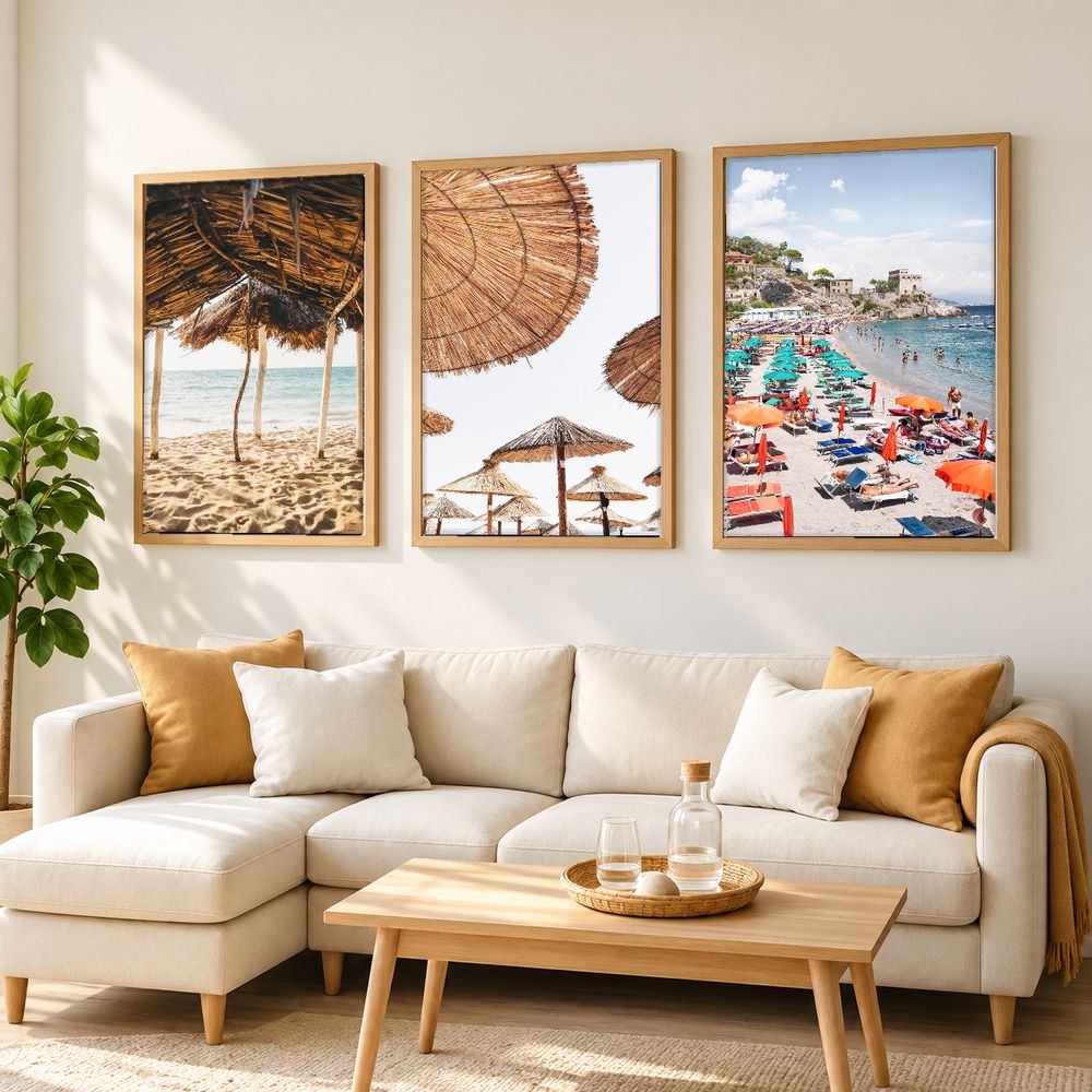 Set de cuadros decorativos que combinan