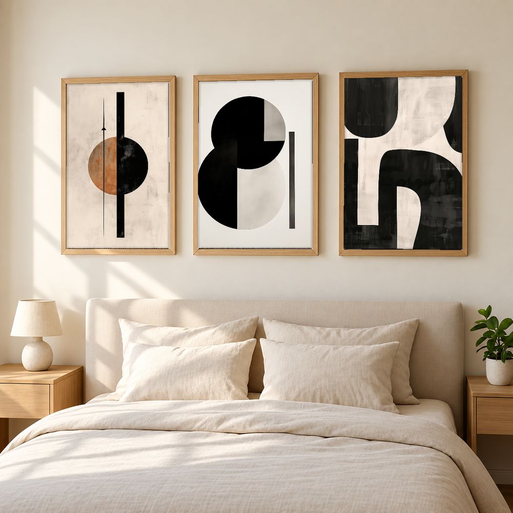 Set de cuadros decorativos que combinan