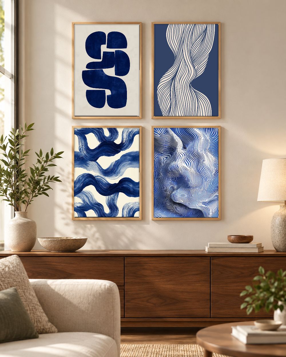 Set de cuadros decorativos que combinan