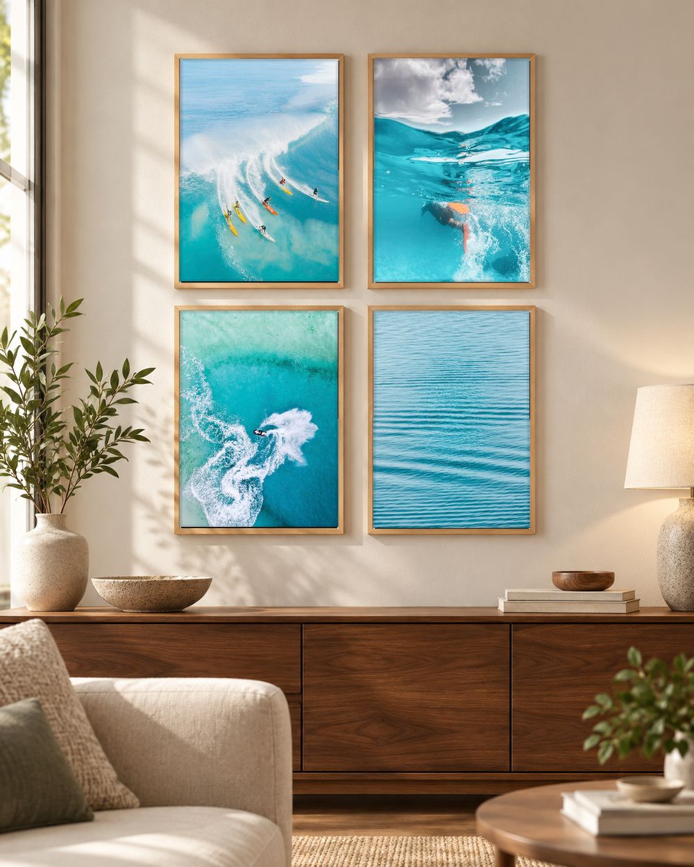 Set de cuadros decorativos que combinan