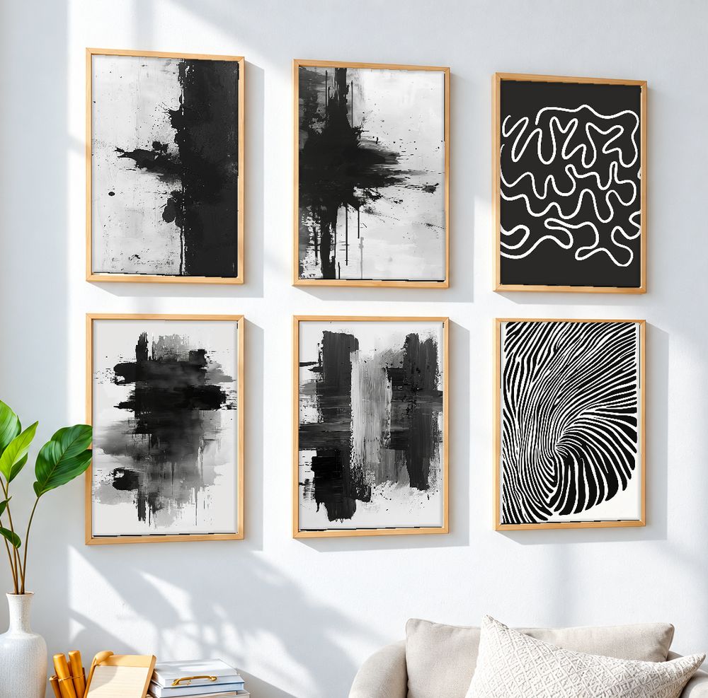 Set de cuadros decorativos que combinan