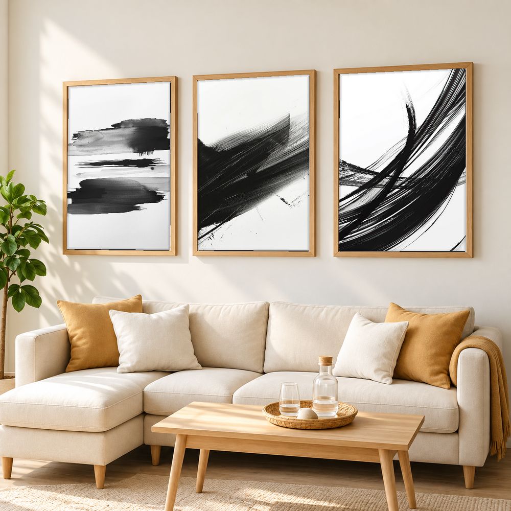 Set de cuadros decorativos que combinan