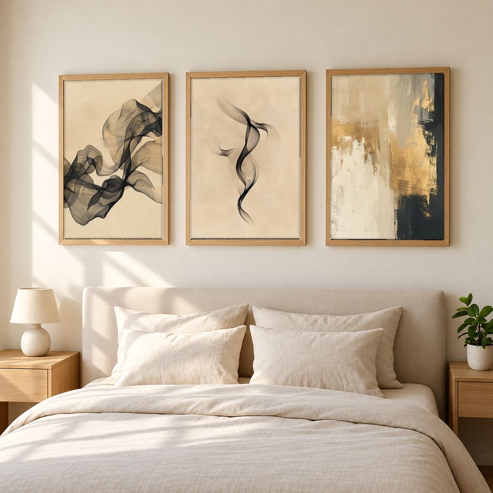 Set de cuadros decorativos que combinan