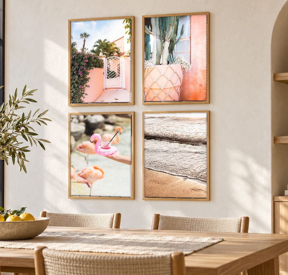 Set de cuadros decorativos que combinan