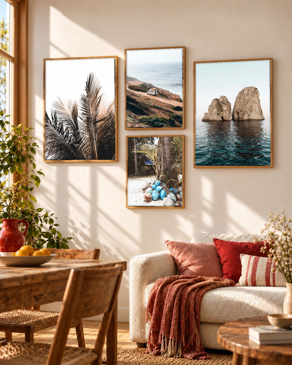Set de cuadros decorativos que combinan