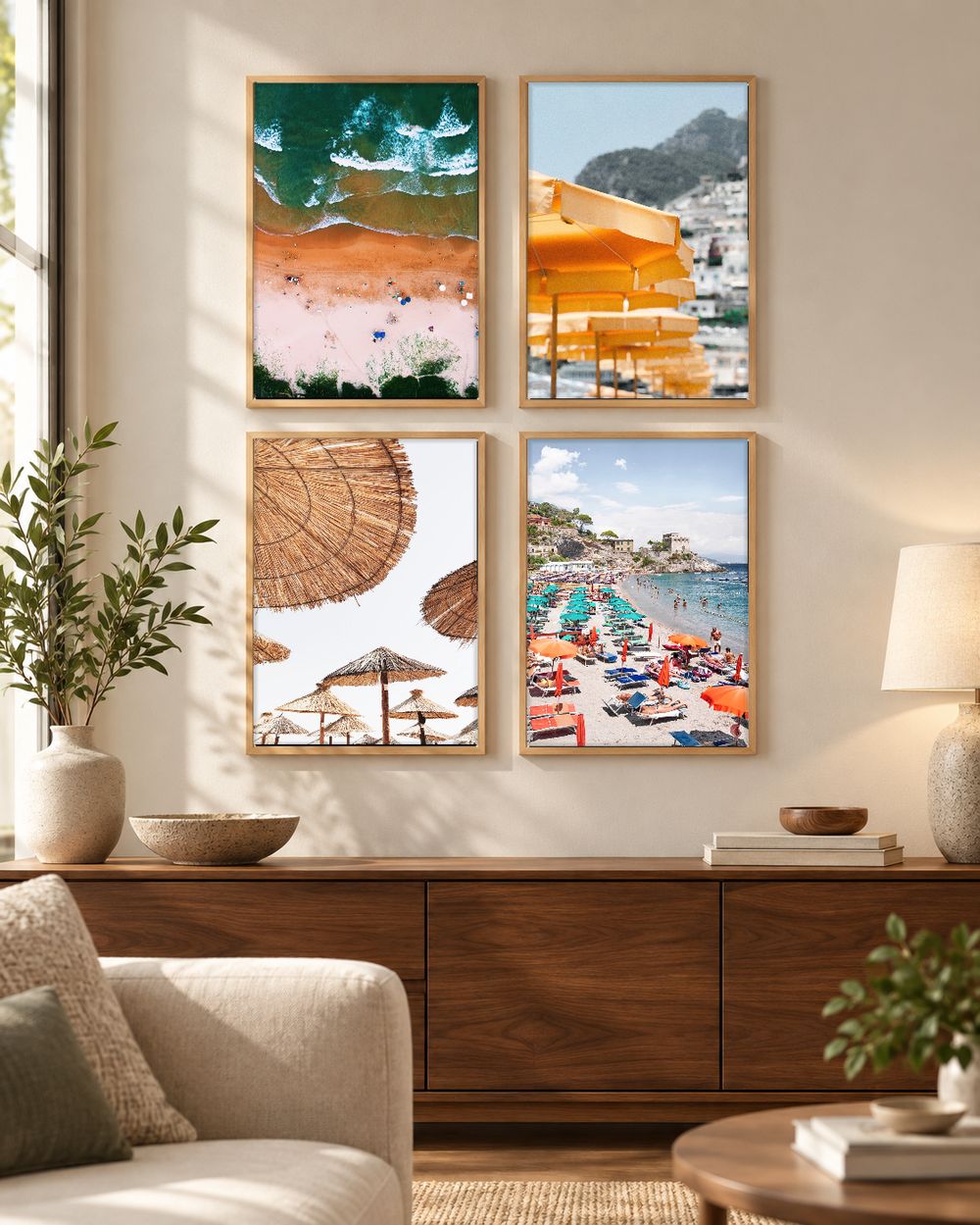 Set de cuadros decorativos que combinan