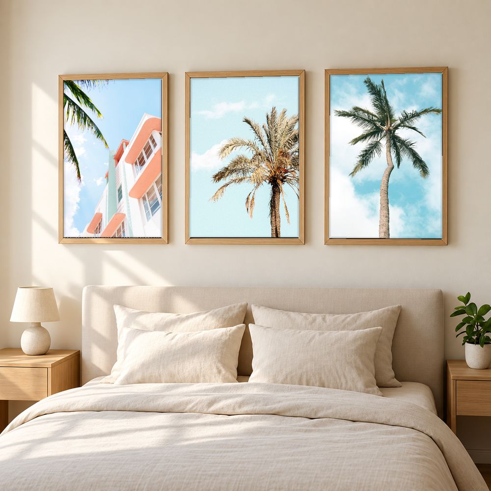 Set de cuadros decorativos que combinan